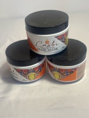 Difeel Castor Pro-Growth Hair Mask - 8 oz sealed tubs New